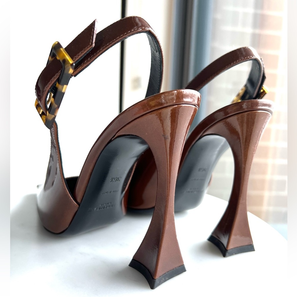 Saint Laurent Dune Slingback Pumps - Picture 10 of 16